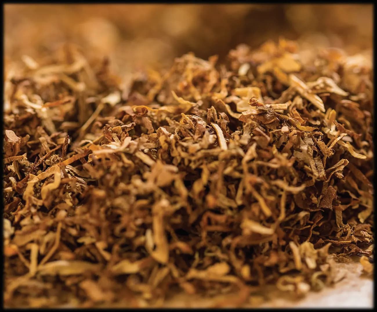 Golden cut rag tobacco